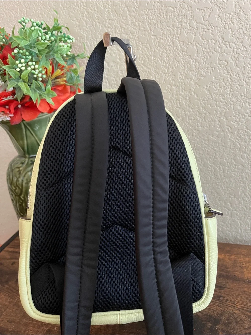 Coach Mini Court Backpack C8603 pale lime green
